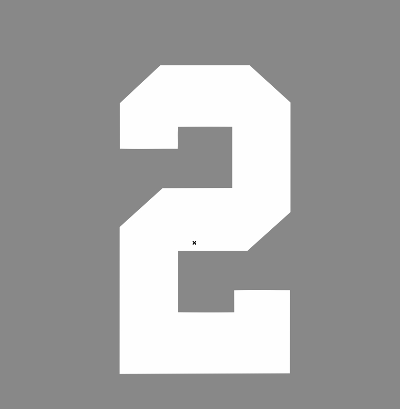 Marist Red Foxes White Jersey Number 2 iron on transfer Marist Red Foxes White Jersey Number 2 iron on transfer